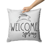 Welcome Spring Pillow