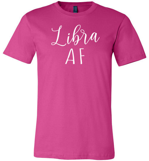 Libra AF Crewneck Horoscope T-Shirt for Women