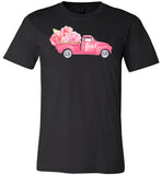 Pink Love Truck Valentines Day Shirt