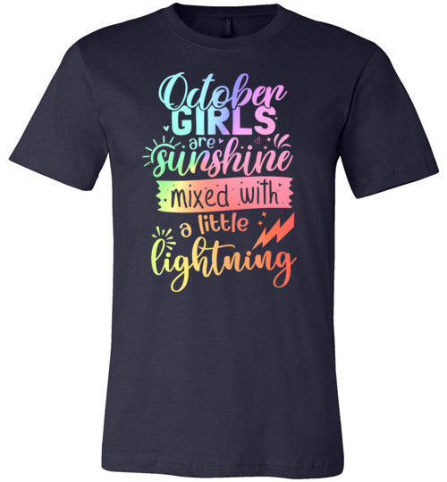 October Girls Are Sunshine Mixed with a Little Lightning