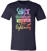 October Girls Are Sunshine Mixed with a Little Lightning