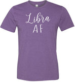 Libra AF Crewneck Horoscope T-Shirt for Women
