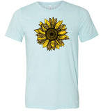 Leopard Print Sunflower Shirt for Women