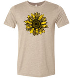 Leopard Print Sunflower Shirt for Women