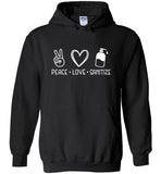Peace Love Sanitize Unisex Hoodie