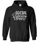 Social Distancing Expert Hoodie