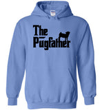 The Pugfather Hoodie Funny Pug Dad Dog Lover Gift for Men