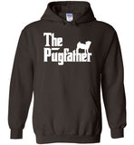 The Pugfather Hoodie Funny Pug Dad Dog Lover Gift for Men