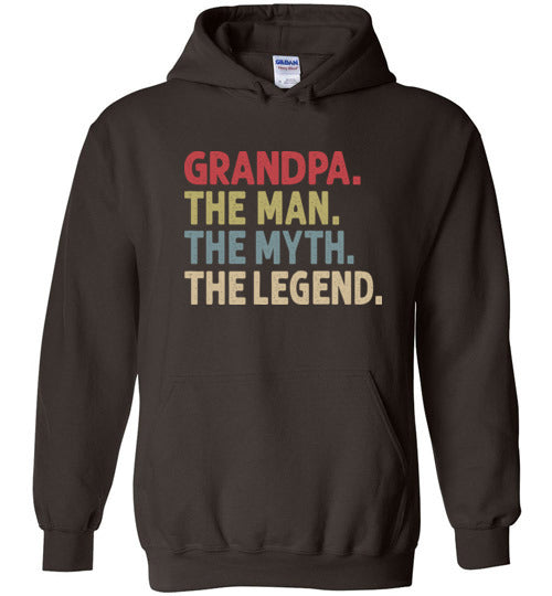 Grandpa The Man The Myth the Legend Hoodie