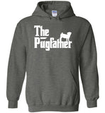 The Pugfather Hoodie Funny Pug Dad Dog Lover Gift for Men
