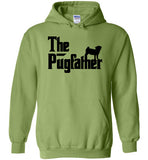 The Pugfather Hoodie Funny Pug Dad Dog Lover Gift for Men