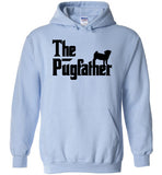 The Pugfather Hoodie Funny Pug Dad Dog Lover Gift for Men