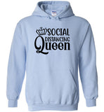 Social Distancing Queen Hoodie