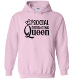 Social Distancing Queen Hoodie