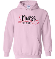 Nurse Est 2020 Shirt - Nursing School Student Graduation Hoodie | Class Of 2020 Grad