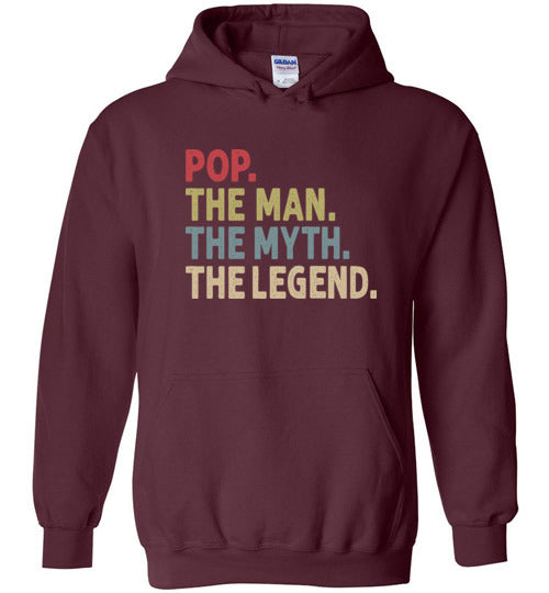 Pop the Man the Myth the Legend Hoodie