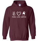 Peace Love Sanitize Unisex Hoodie