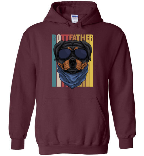 Rottfather Rottweiler Hoodie Gift for Rottie Dog Dad