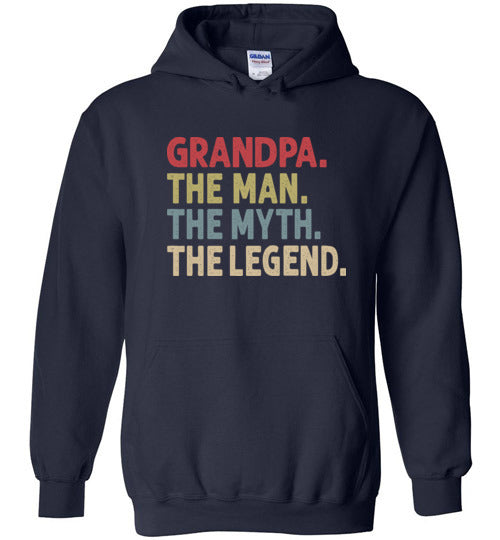 Grandpa The Man The Myth the Legend Hoodie