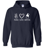 Peace Love Sanitize Unisex Hoodie