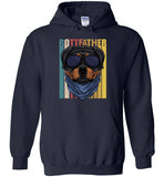 Rottfather Rottweiler Hoodie Gift for Rottie Dog Dad