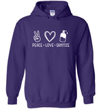 Peace Love Sanitize Unisex Hoodie