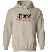 Nurse Est 2020 Shirt - Nursing School Student Graduation Hoodie | Class Of 2020 Grad