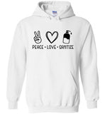 Peace Love Sanitize Unisex Hoodie