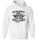 Not All Angels Have Wings Some Have Stethoscopes Unisex Hoodie