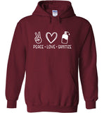 Peace Love Sanitize Unisex Hoodie