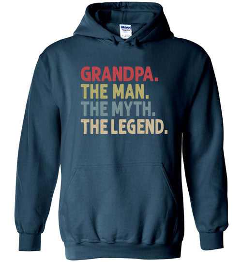 Grandpa The Man The Myth the Legend Hoodie