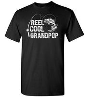 Reel Cool Grandpop Shirt for Men Fisherman Grandpa