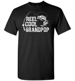 Reel Cool Grandpop Shirt for Men Fisherman Grandpa
