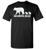 Grandpa Bear Shirt for Men Bears Two Cubs Gift for Grandfather
