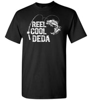 Reel Cool Deda Fishing Themed Shirt for Serbian Grandpa