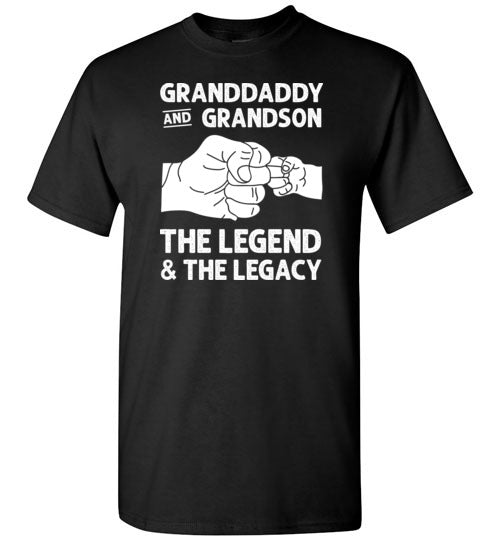 Granddaddy and Grandson the Legend & the Legacy Shirt for Men