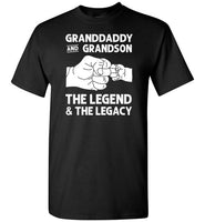 Granddaddy and Grandson the Legend & the Legacy Shirt for Men