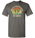 Relax I've Had Both My Shots Funny Tequila Vaccination Shirt