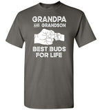Grandpa and Grandson Best Buds for Life Shirt for Men and Boys