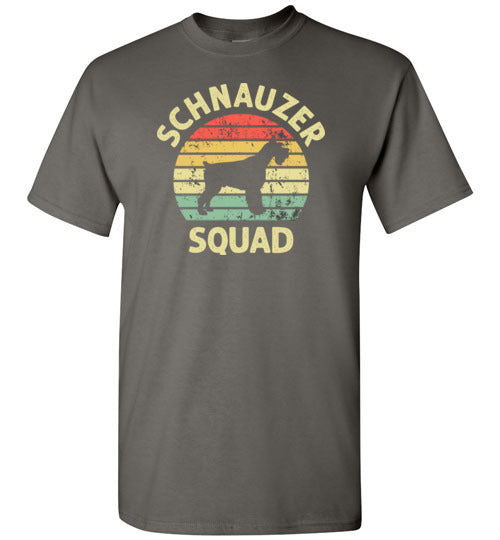 Schnauzer Squad Shirt for Men, Women and Kids
