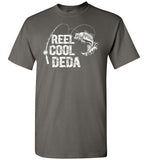Reel Cool Deda Fishing Themed Shirt for Serbian Grandpa Men