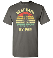 Best Papa By Par Disc Golf Shirt for Men
