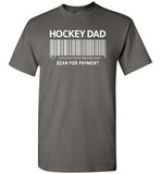 Hockey Dad Scan for Payment Shirt for Men