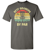 Best Grandpa By Par Disc Golf Shirt for Men