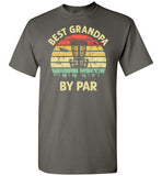 Best Grandpa By Par Disc Golf Shirt for Men