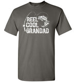 Reel Cool Grandad Fishing Shirt for Men Gift for Fisherman Grandpa