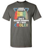 Gamer Grandpa Like a Regular Grandpa Only Much Cooler Shirt