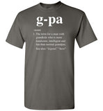 G-Pa Definition Shirt for Men Grandpa