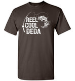 Reel Cool Deda Fishing Themed Shirt for Serbian Grandpa