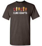 I Like Crafts Beer Shirt Unisex Gift for Beer Lovers Men Women